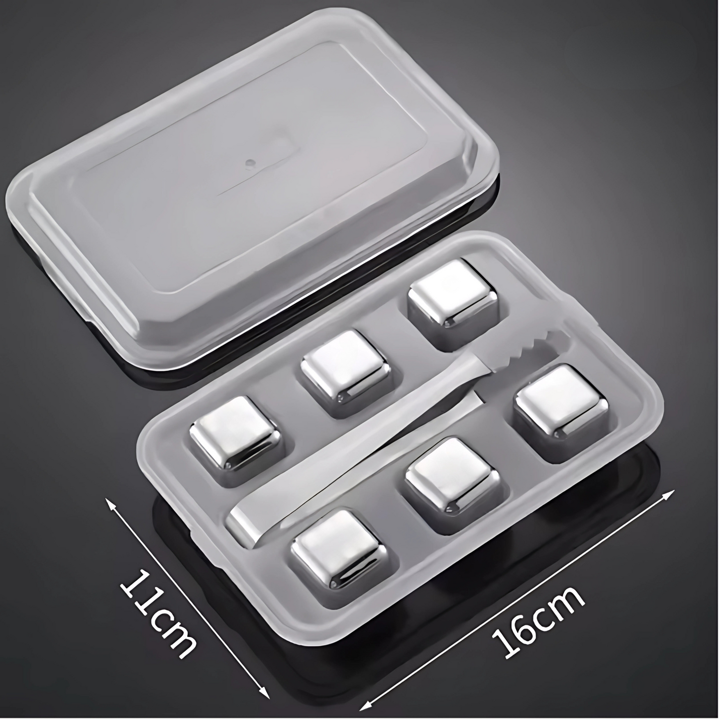 stainless steelicecube stones