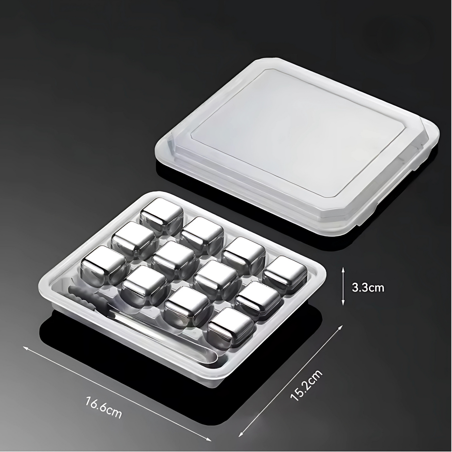 stainless steelicecube stones