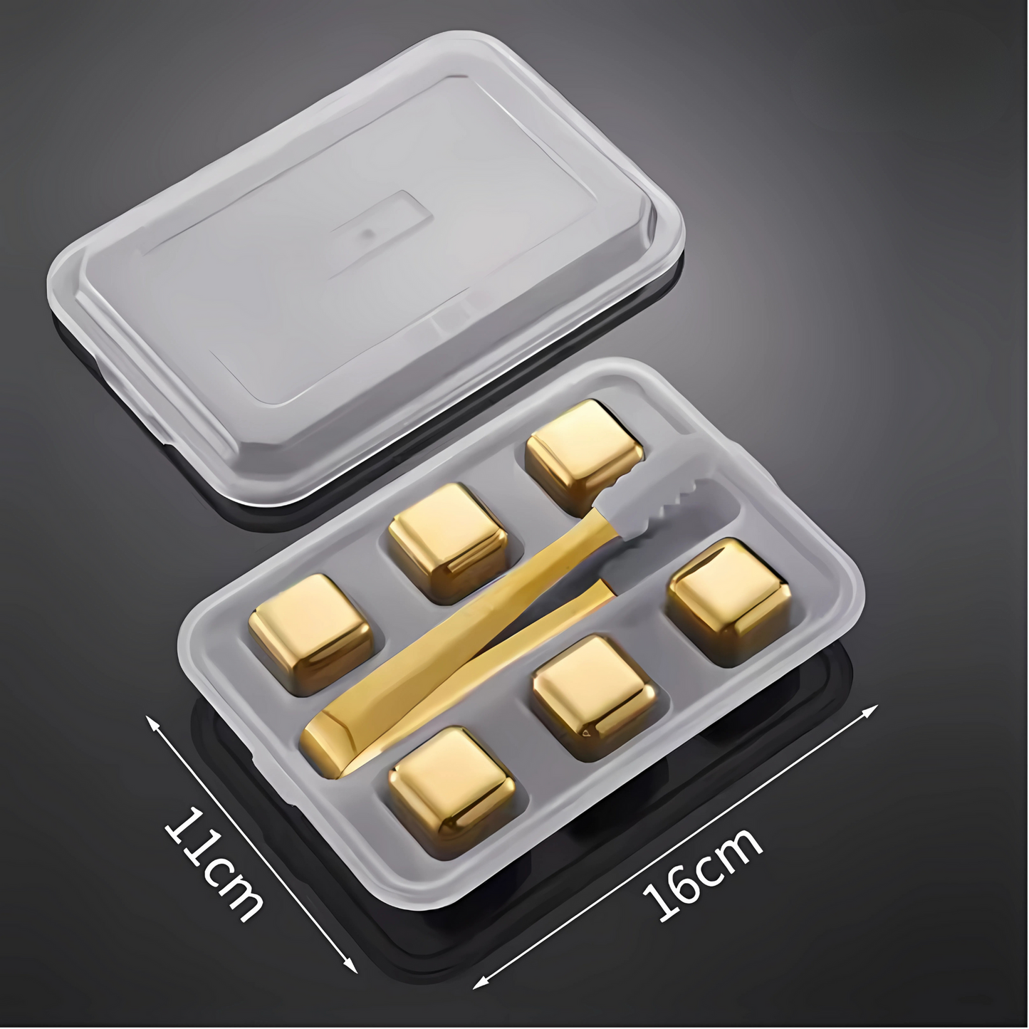 stainless steelicecube stones