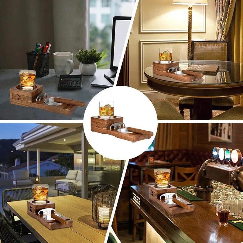 Cigar and Whisky Stand