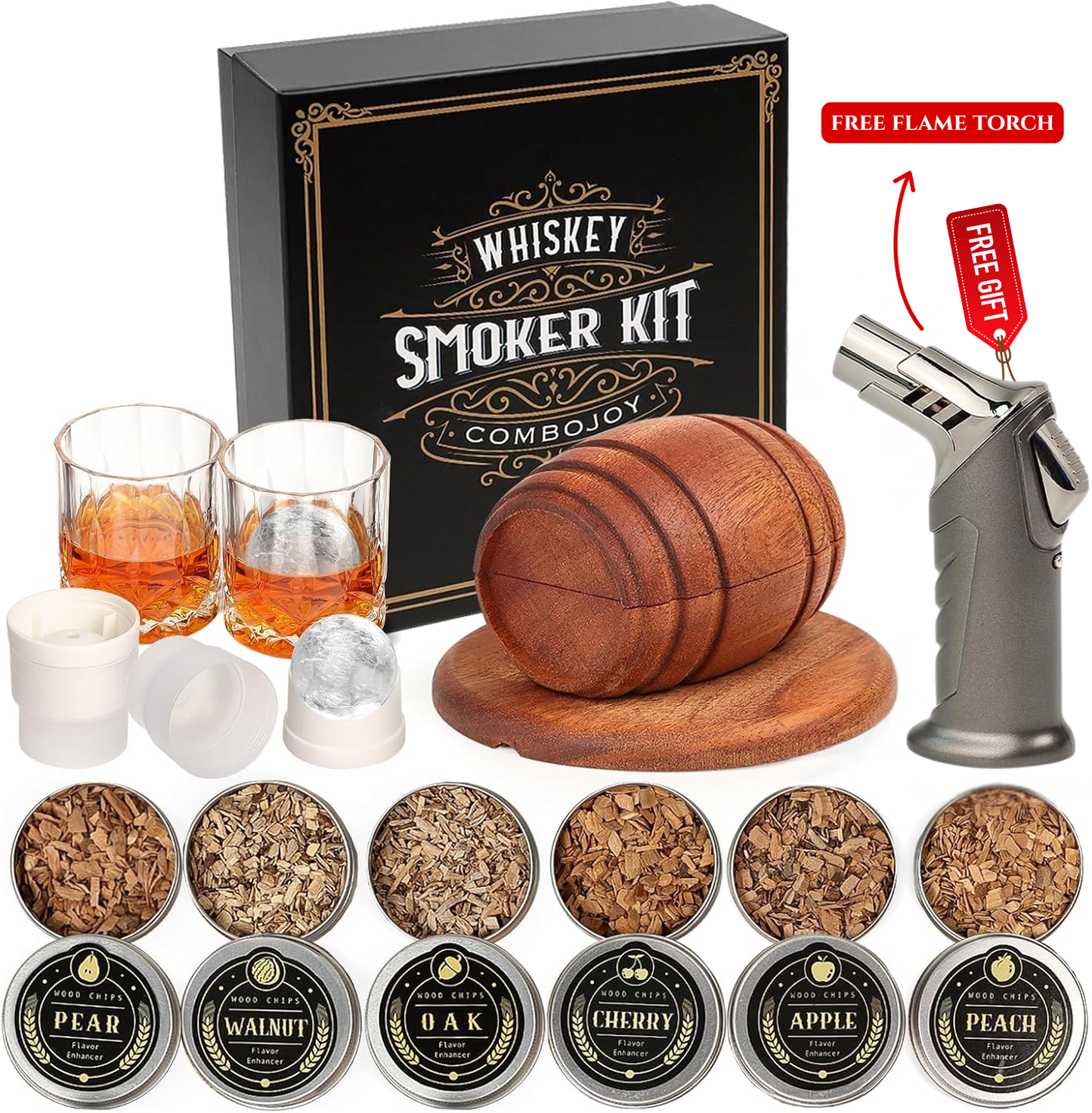 Oak Cask Reserve Smoker Gift Kit