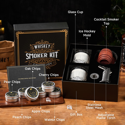 Oak Cask Reserve Smoker Gift Kit