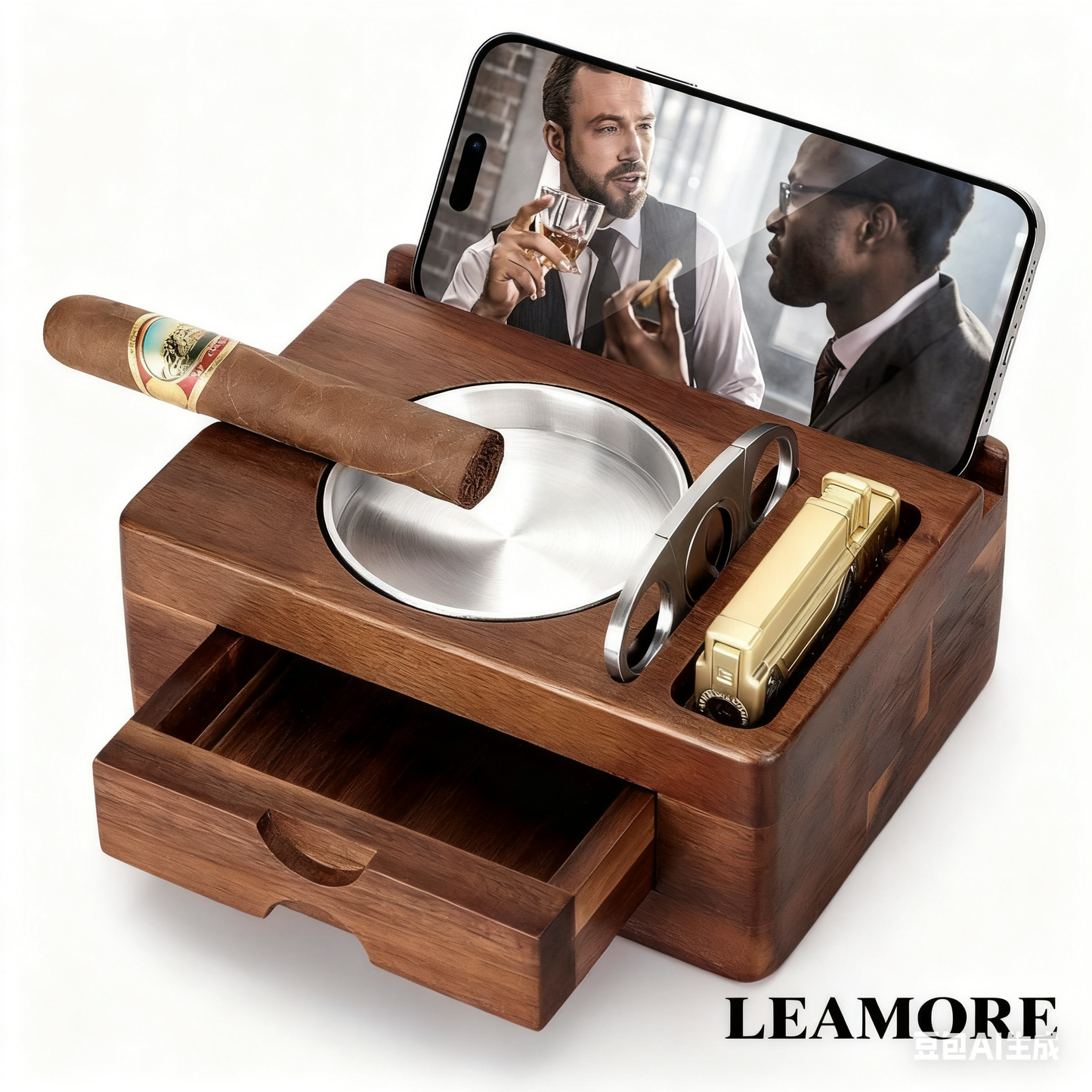 Vintage Executive Cigar Mastery Box