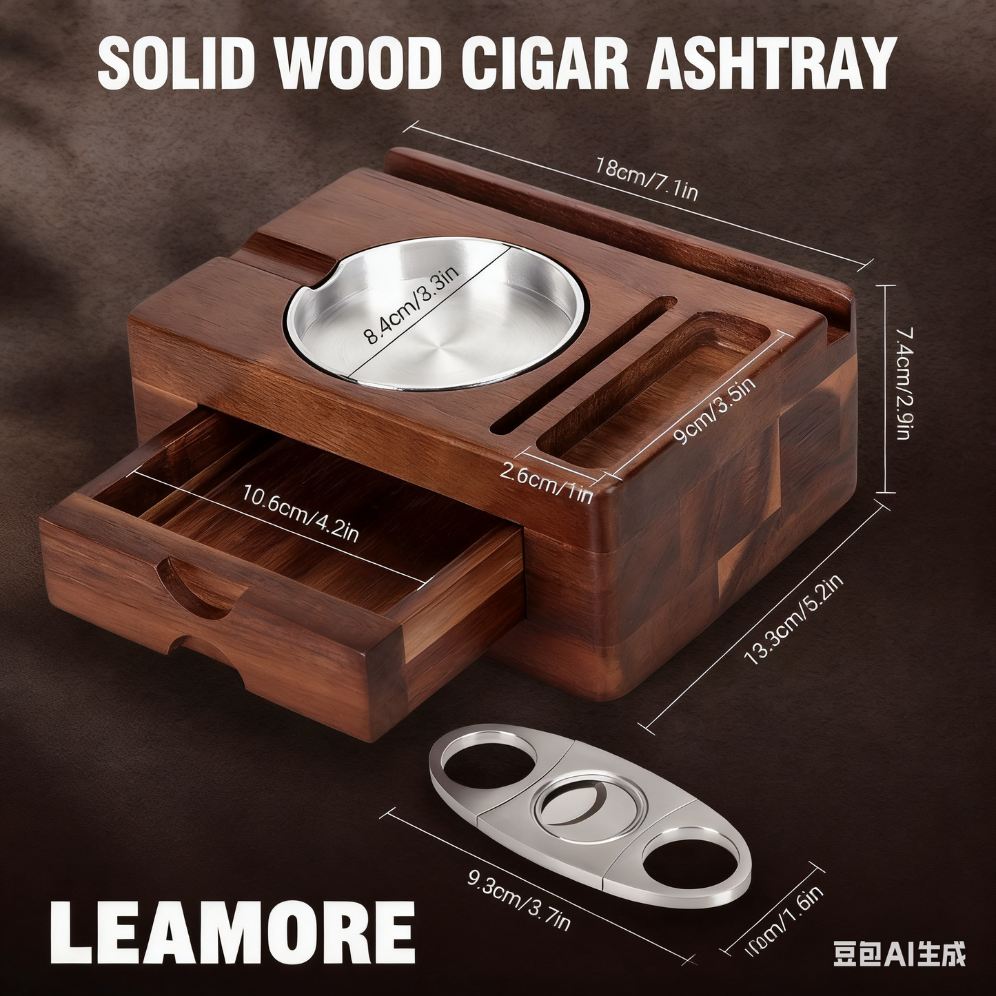 Vintage Executive Cigar Mastery Box