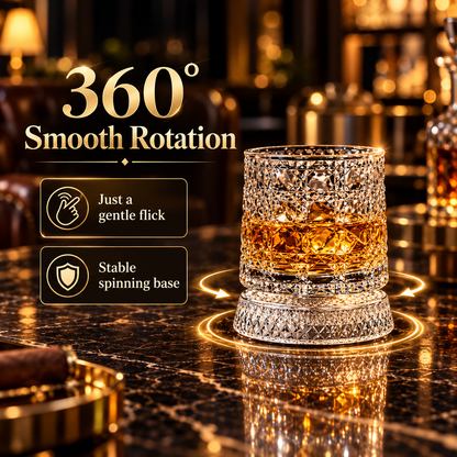 LEA&MORE Revolve Whiskey Glass Set