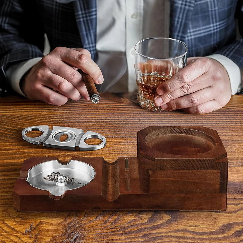Cigar and Whisky Stand