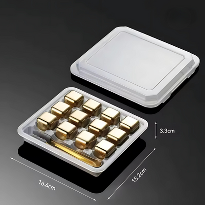 stainless steelicecube stones