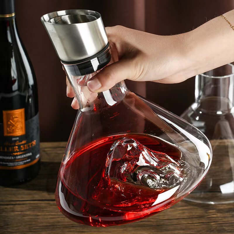 Glacier Falls Wine Decanter